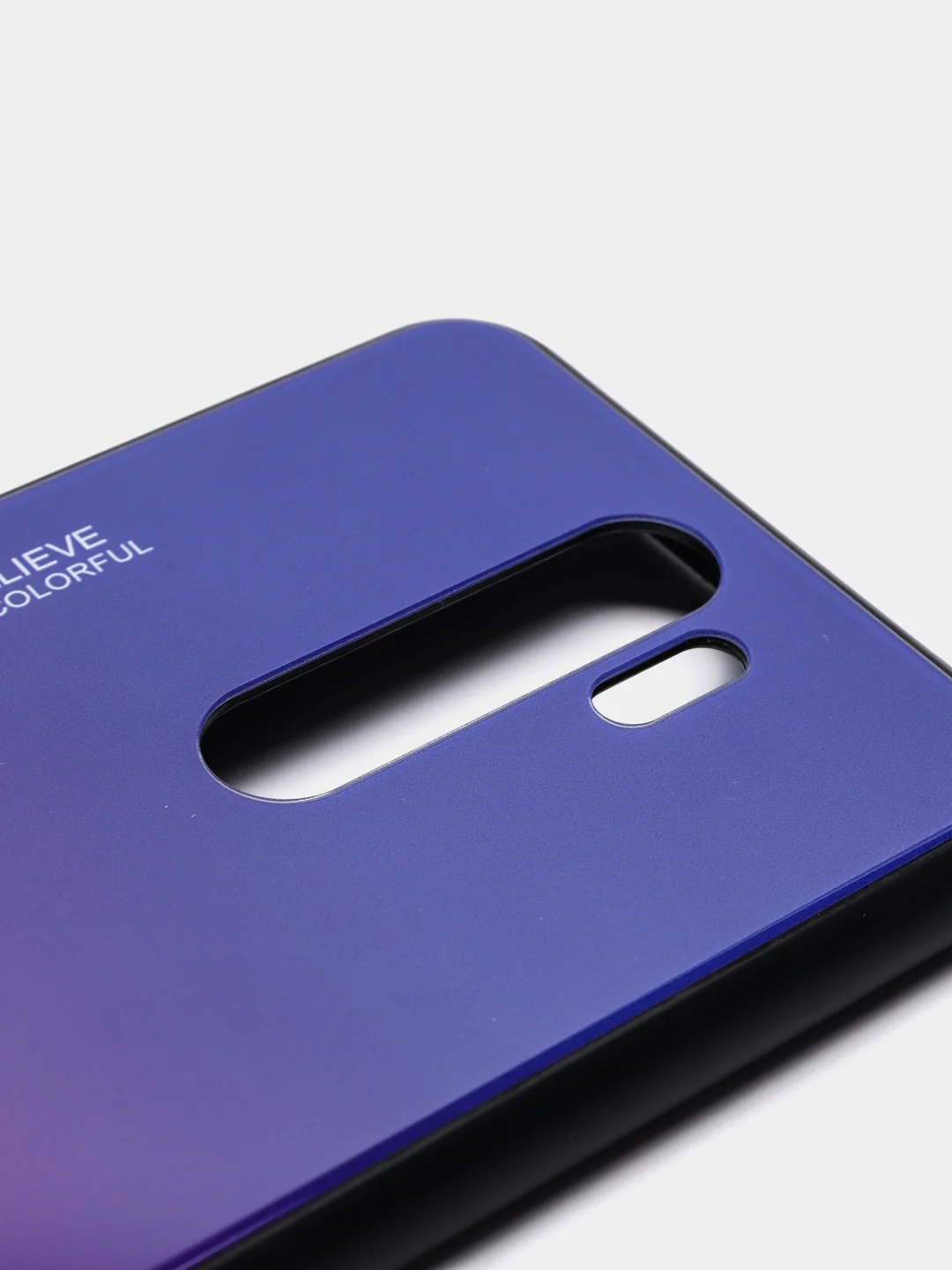 Темно-синий градиентный чехол из закалённого стекла для Xiaomi Redmi 7A,8A,6A,8,Note 8,7,8T,10,K20,9T