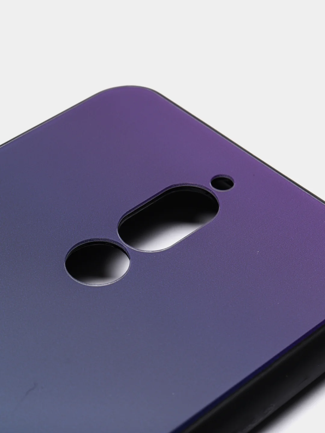 Фиолетовый градиентный чехол из закалённого стекла для Xiaomi Redmi 7A,8A,6A,8,Note 8,7,8T,10,K20,9T