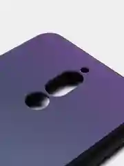 Фиолетовый градиентный чехол из закалённого стекла для Xiaomi Redmi 7A,8A,6A,8,Note 8,7,8T,10,K20,9T