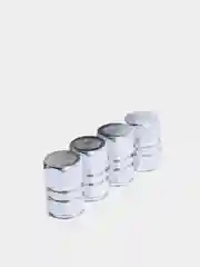 Серебряный колпачки на ниппель для колес