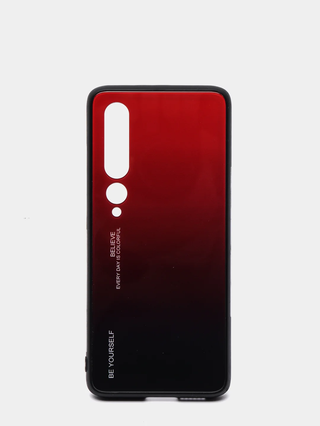 Красный градиентный чехол из закалённого стекла для Xiaomi Redmi 7A,8A,6A,8,Note 8,7,8T,10,K20,9T