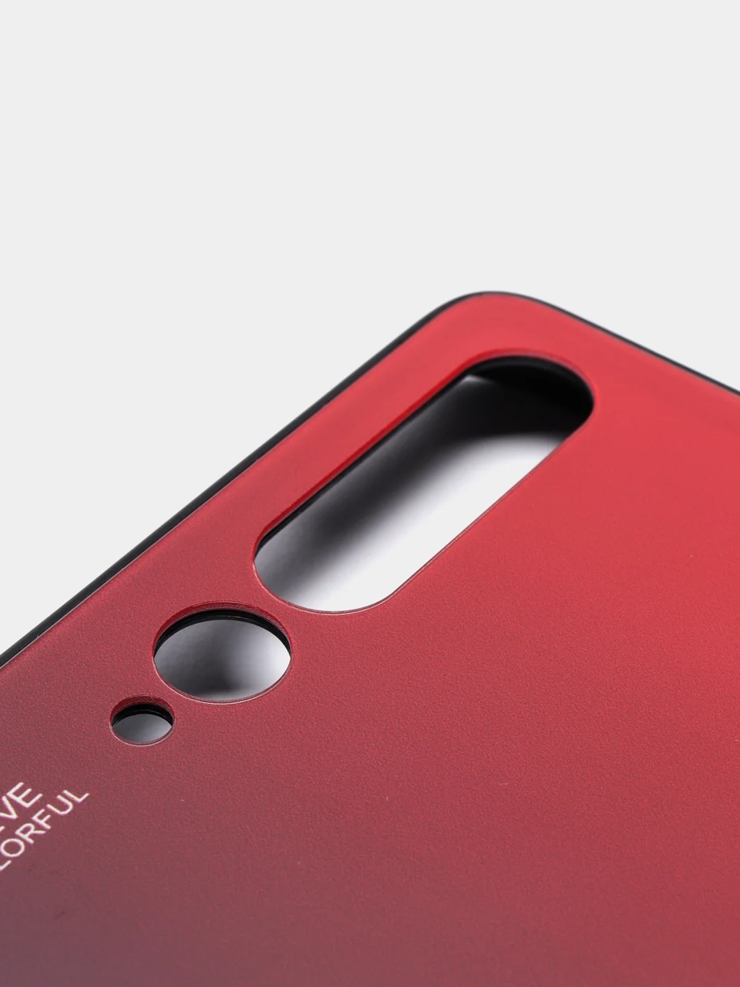 Красный градиентный чехол из закалённого стекла для Xiaomi Redmi 7A,8A,6A,8,Note 8,7,8T,10,K20,9T