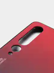 Красный градиентный чехол из закалённого стекла для Xiaomi Redmi 7A,8A,6A,8,Note 8,7,8T,10,K20,9T