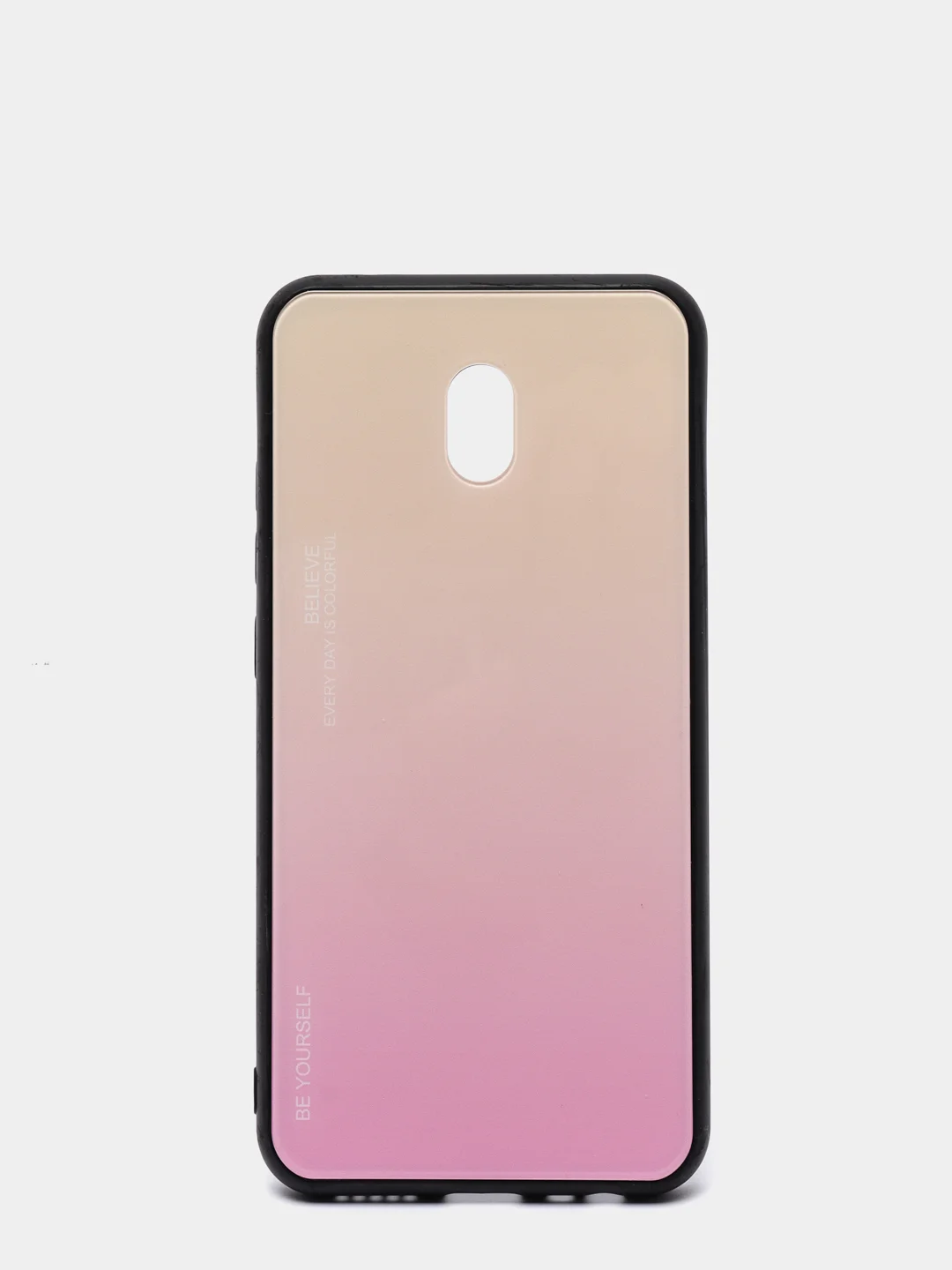 Желтый градиентный чехол из закалённого стекла для Xiaomi Redmi 7A,8A,6A,8,Note 8,7,8T,10,K20,9T