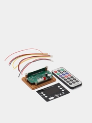 Модуль MP3  Bluetooth 12V + пульт + шлейф 2шт автомагнитола врезная T3423