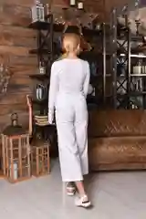 Медицинские брюки-кюлоты