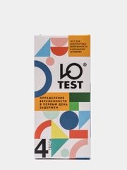 Ю-test тест для диагностики беременности 4 тест-полоски