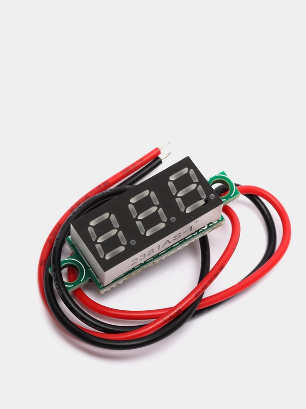 Модуль вольтметра 0.28" 2.5-30VDC (Красный)