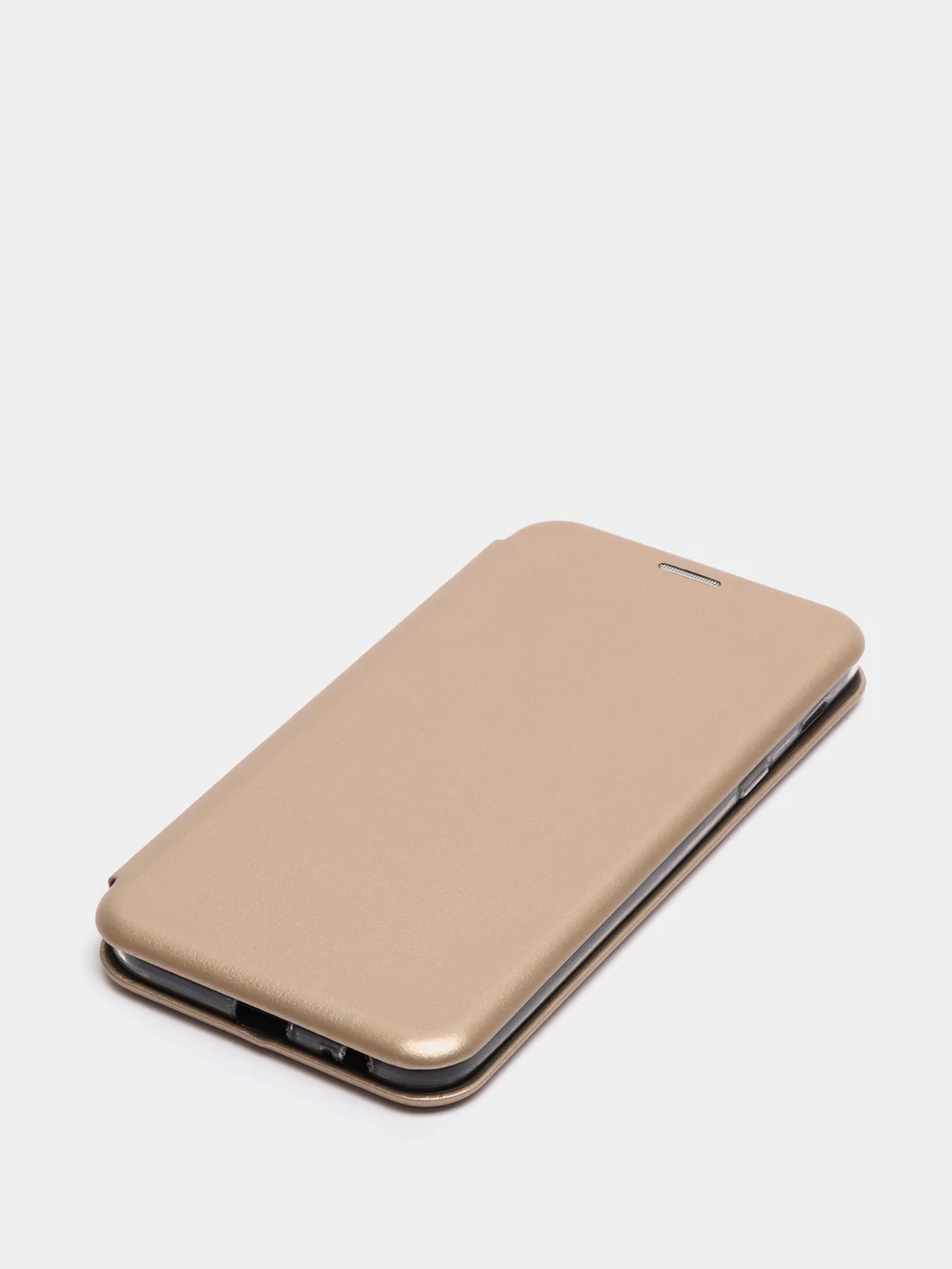 Золотой чехол книжка Samsung Galaxy A6 Plus 2018 / J8 2018