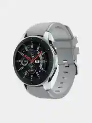 Серый силиконовый ремешок, 22 мм, для Samsung Gear S3, Huawei Watch GT 4, Watch GT 2, 46 мм