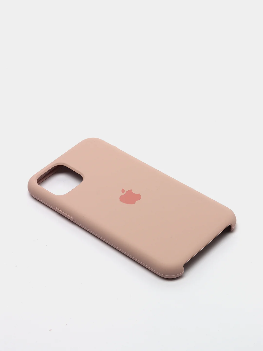 Бежевый меланж чехол Silicone Case для iPhone 11 Pro, с бархатистым покрытием внутри