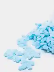 Голубой пряжа турецкая Alize Puffy