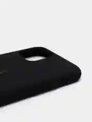 Фуксия чехол Silicone Case для iPhone 11 Pro, с бархатистым покрытием внутри