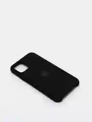 Фуксия чехол Silicone Case для iPhone 11 Pro, с бархатистым покрытием внутри