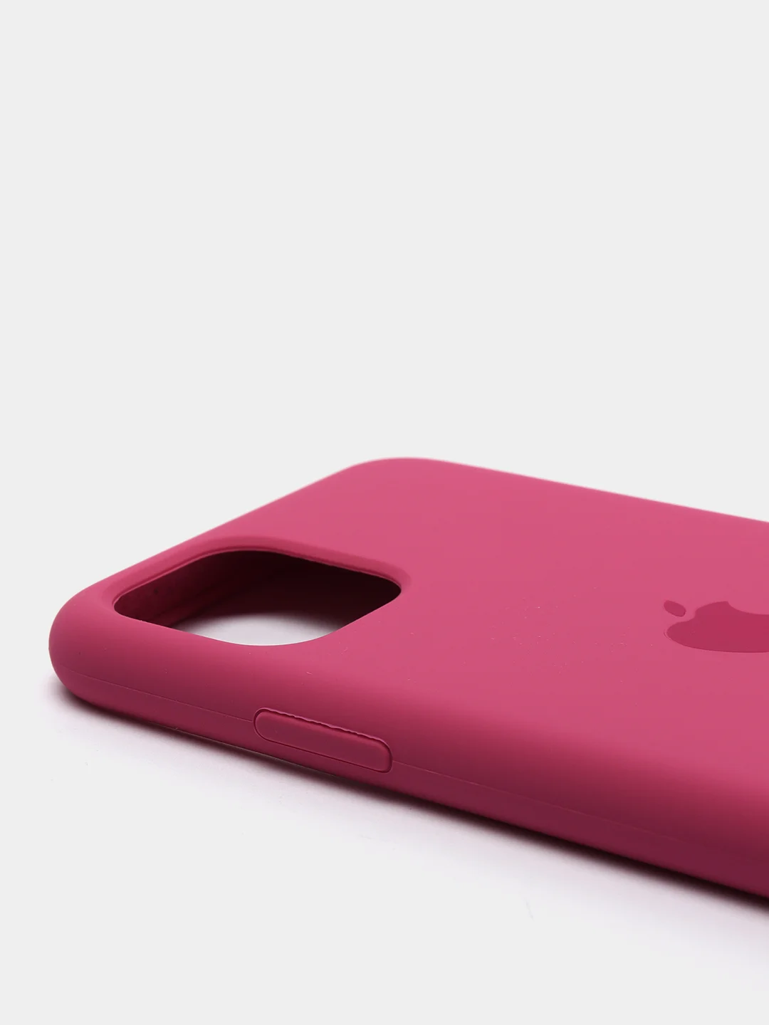 Коралловый чехол Silicone Case для iPhone 11 Pro, с бархатистым покрытием внутри