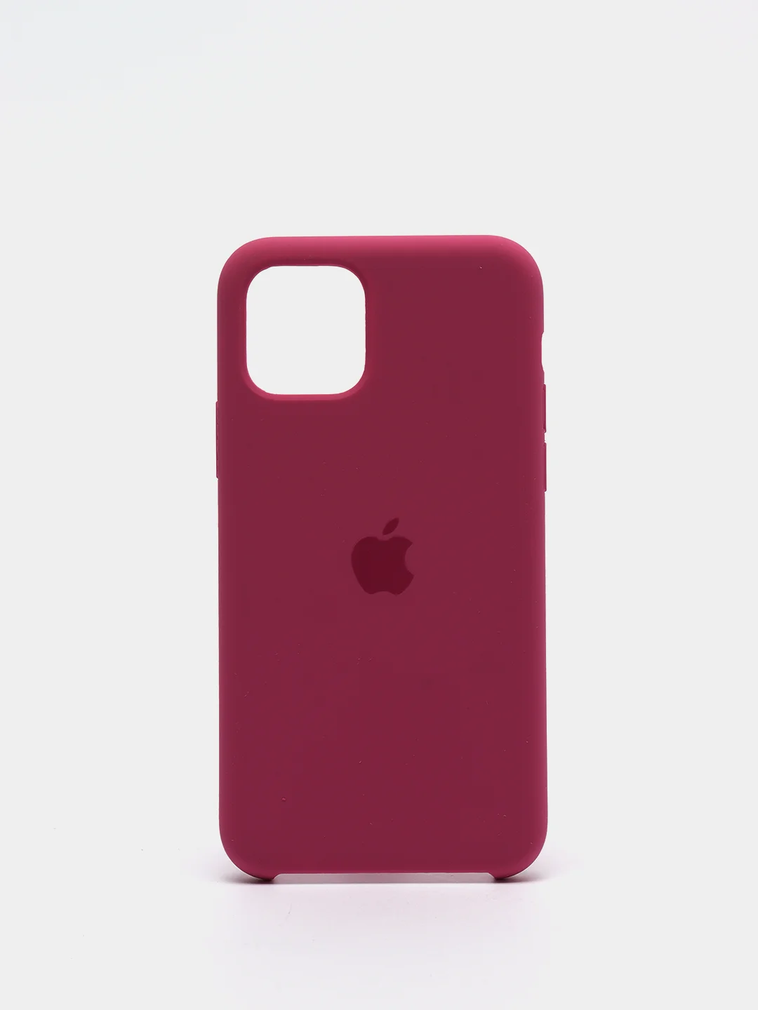 Коралловый чехол Silicone Case для iPhone 11 Pro, с бархатистым покрытием внутри