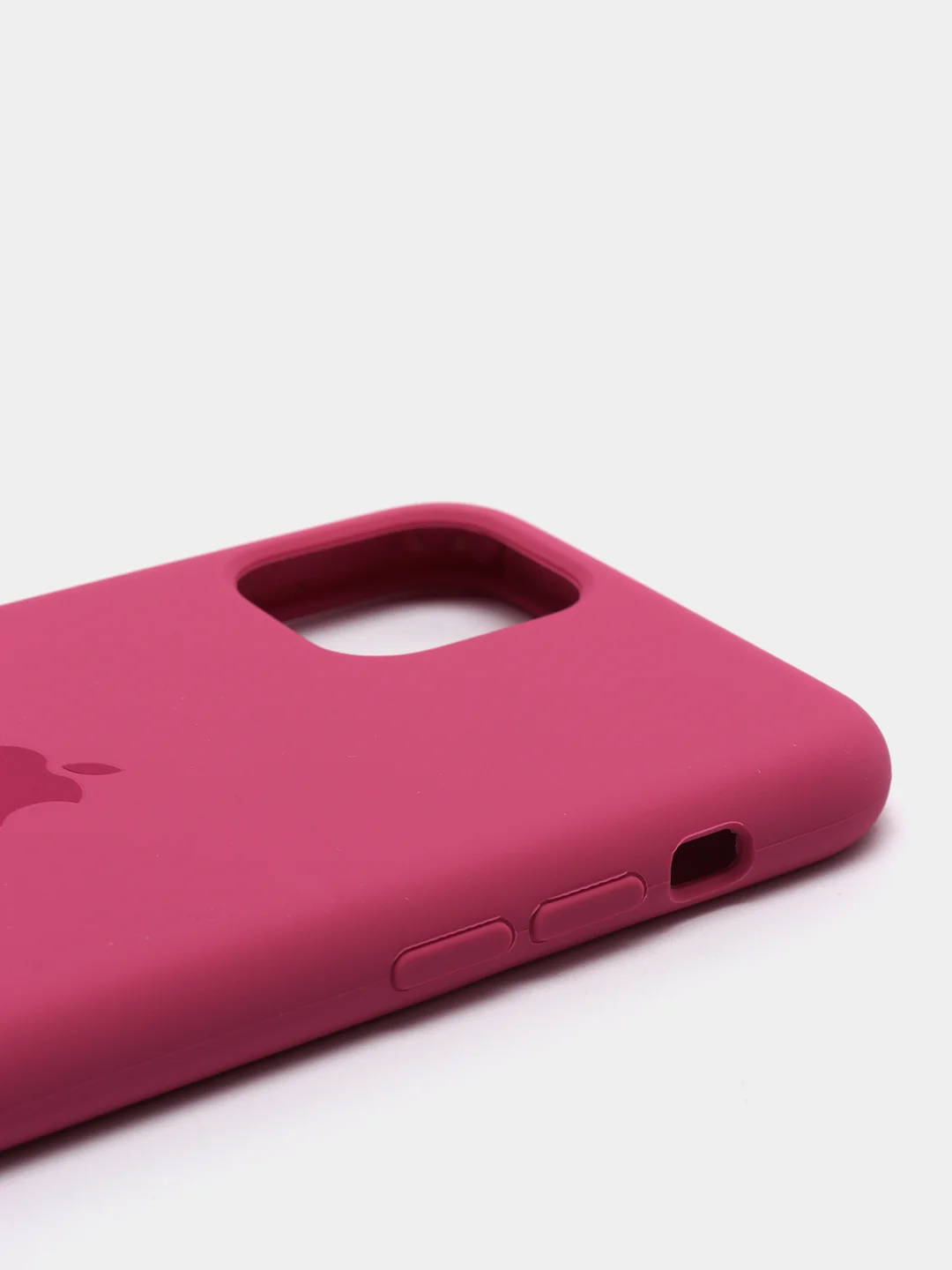 Коралловый чехол Silicone Case для iPhone 11 Pro, с бархатистым покрытием внутри