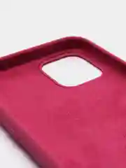 Коралловый чехол Silicone Case для iPhone 11 Pro, с бархатистым покрытием внутри