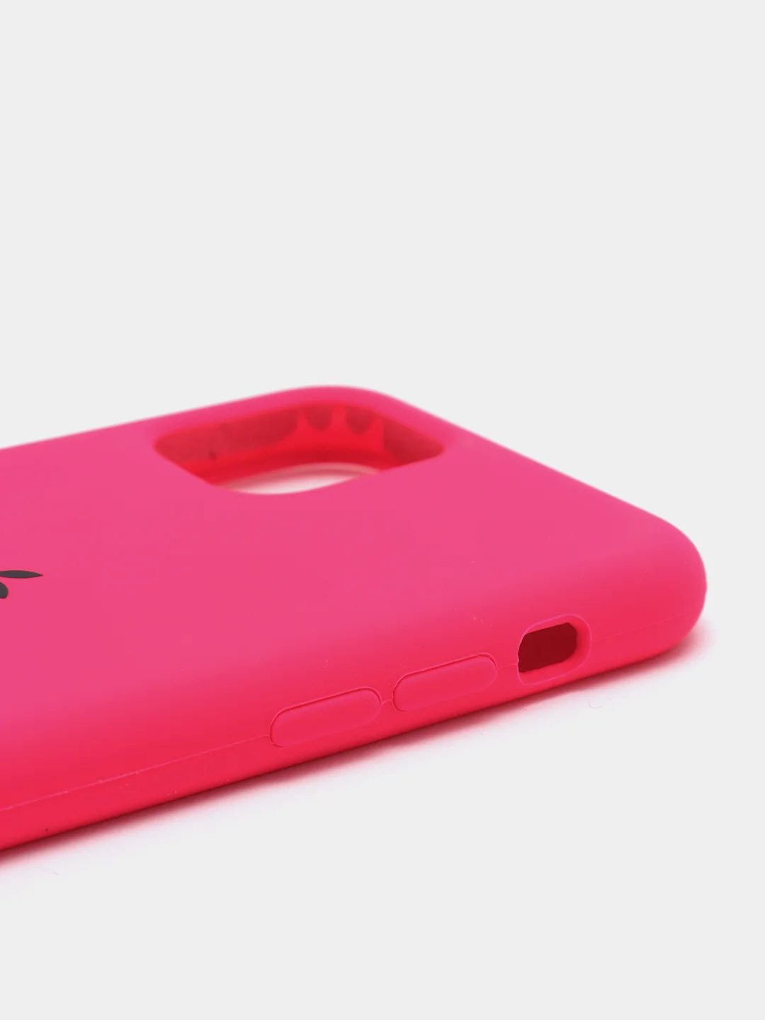 Фуксия чехол Silicone Case для iPhone 11 Pro, с бархатистым покрытием внутри