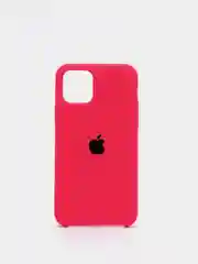 Фуксия чехол Silicone Case для iPhone 11 Pro, с бархатистым покрытием внутри