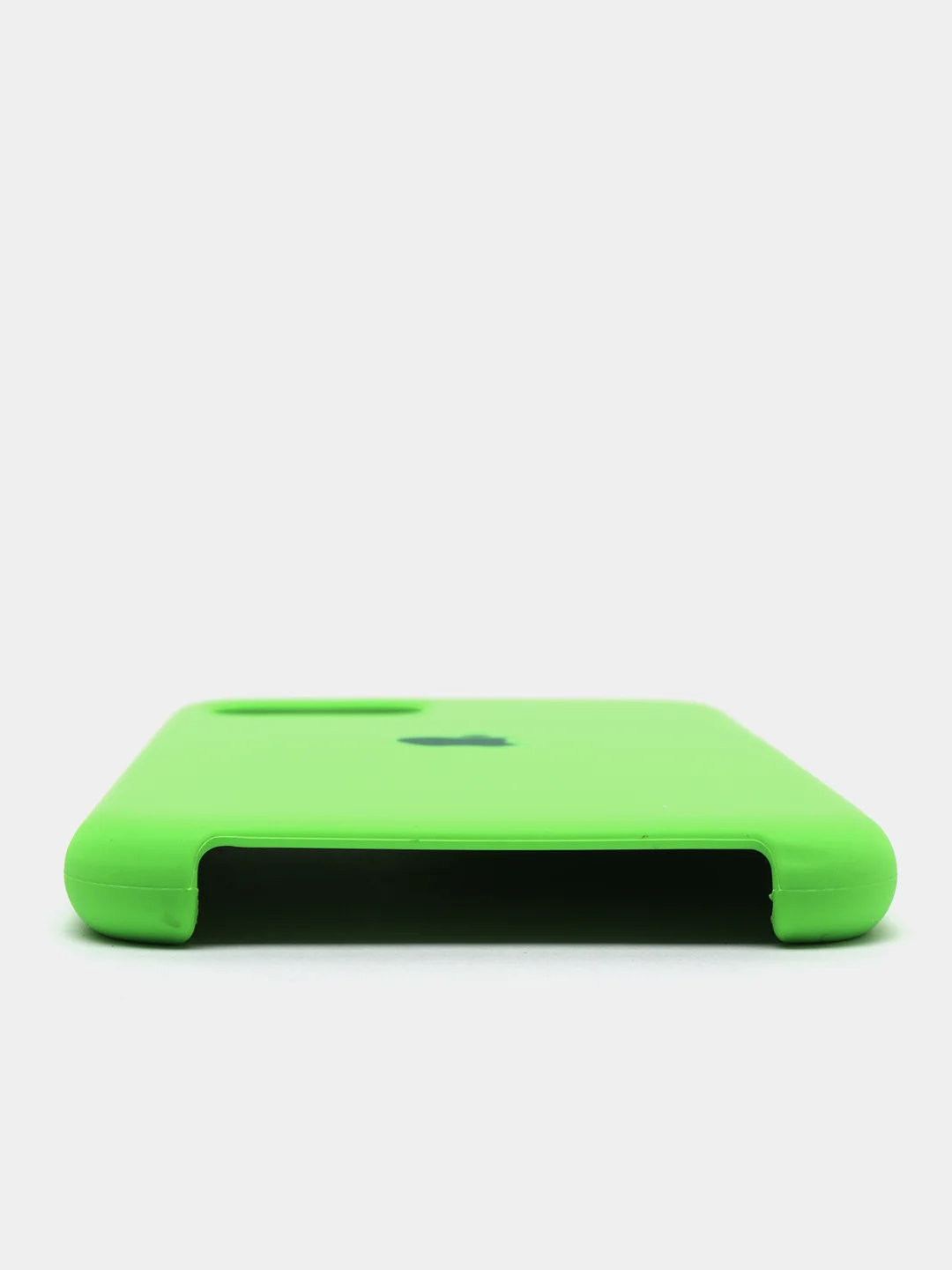 Лайм чехол Silicone Case для iPhone 11 Pro, с бархатистым покрытием внутри