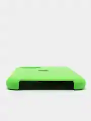 Лайм чехол Silicone Case для iPhone 11 Pro, с бархатистым покрытием внутри