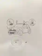 Аксессуар для автомобиля/новогоднее украшение для машины плюшевые оленьи рога