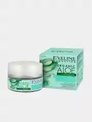 Eveline Cosmetics Гель для лица Увлажняющий для нормальной кожи ORGAN.ALOE+COLLAGEN, 50мл