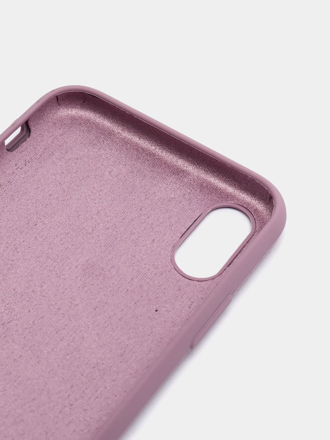 Пурпурный чехол Silicone Case силиконовый с микрофиброй IPhone 5/5s/SE 6/6s 7/8 7+/8+ X/XS / 11 / 12