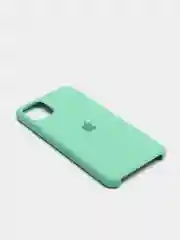 Бирюзовый силиконовый чехол для Айфон 6/6s, 7/8, 7+/8+, X/Xs, Xr, 11, 11Pro, 11ProMax