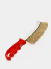 Корщетка металлическая серпом с пластиковой ручкой (Рокот)