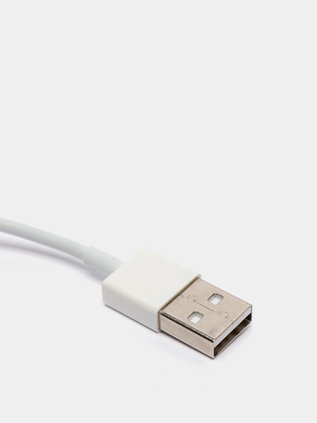 Белый кабель зарядный для iPhone USB/Lightning