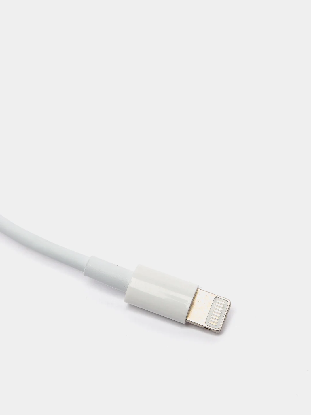 Белый кабель зарядный для iPhone USB/Lightning