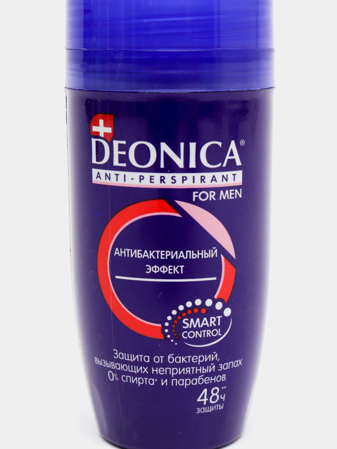 Антиперспирант DEONICA FOR MEN, антибактериальный эффект, ролик, 50 мл