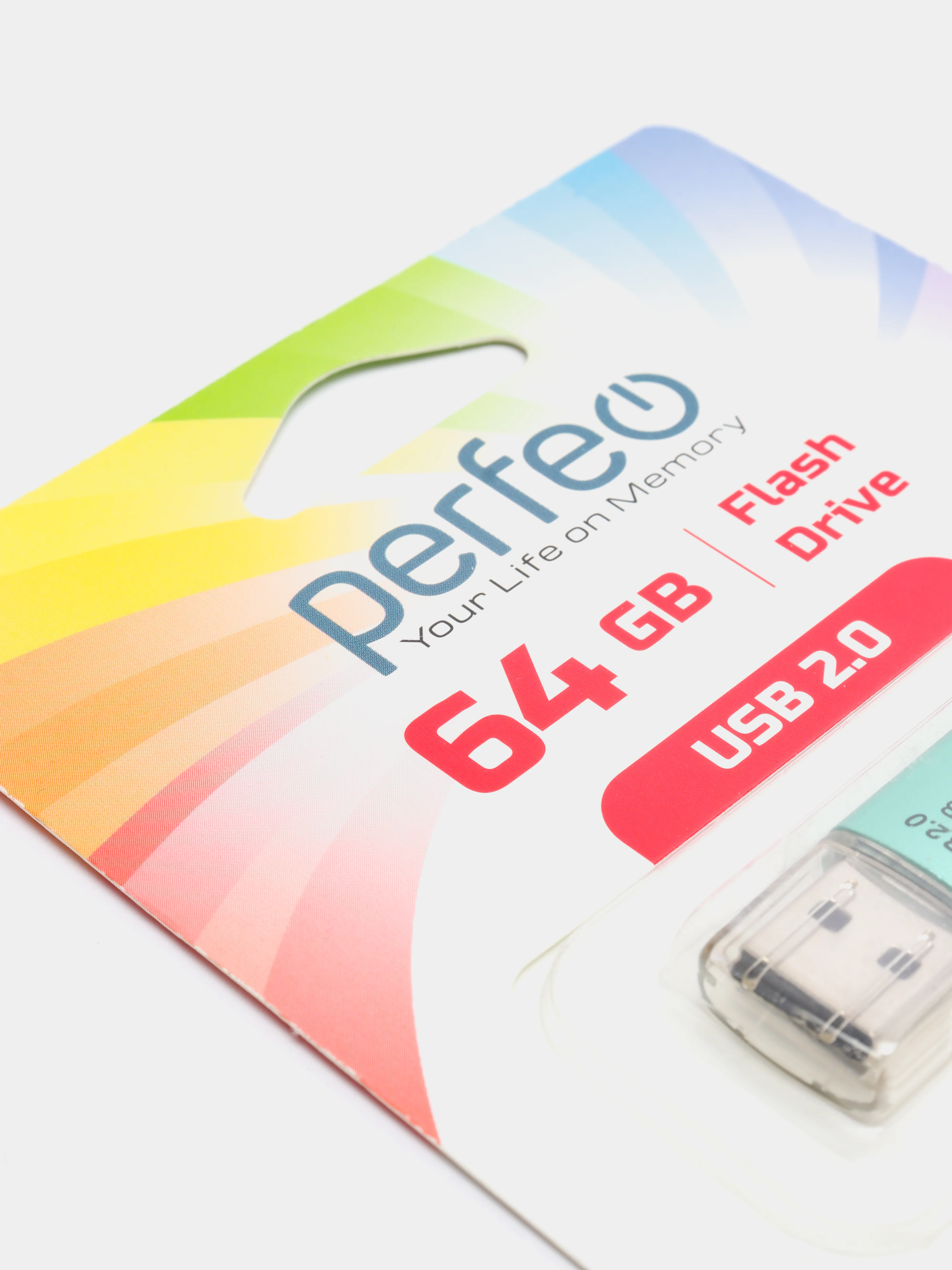 Бирюзовый флешка 64 Гб USB Perfeo / SmartBuy
