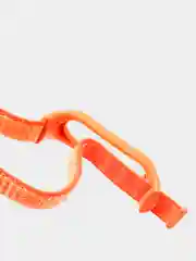 Оранжевый ремешок нейлоновый для Xiaomi mi band 4/5/6/7, на липучке, Сяоми ми банд