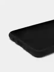 Черный защитный силиконовый чехол Silicone Cover SAMSUNG A750(A7 2018)