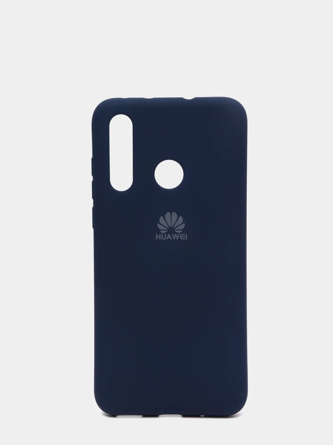 Индиго защитный силиконовый чехол Silicone Cover HUAWEI NOVA 4