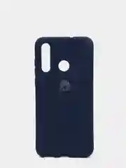 Индиго защитный силиконовый чехол Silicone Cover HUAWEI NOVA 4
