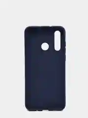 Индиго защитный силиконовый чехол Silicone Cover HUAWEI NOVA 4