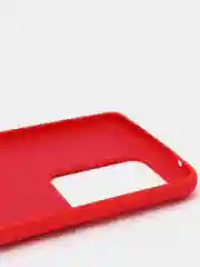 Алый защитный силиконовый чехол Silikone Cover для Samsung S20 ULTRA