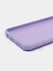 Лавандовый защитный силиконовый чехол Silikone Cover для Samsung A40