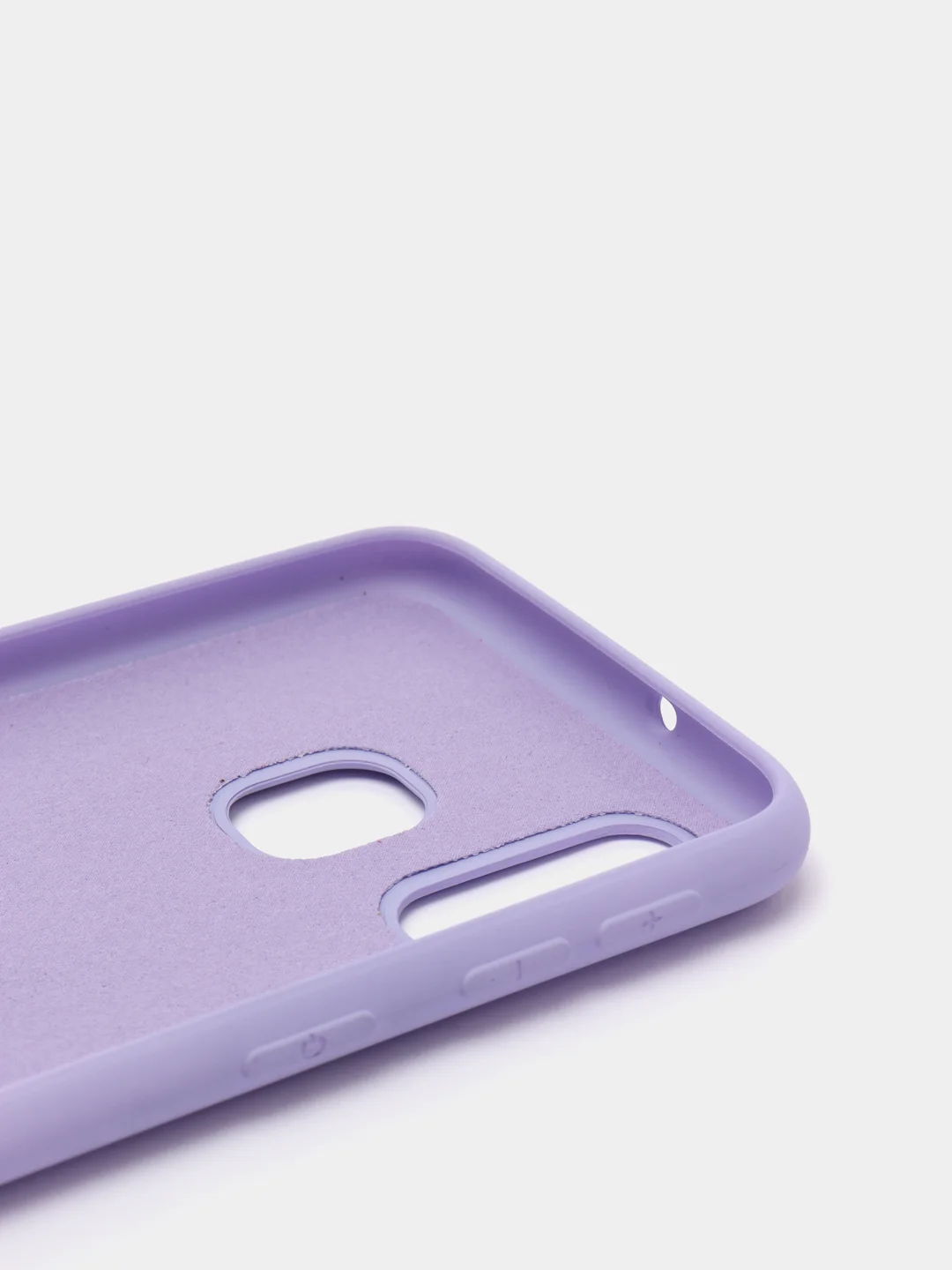 Лавандовый защитный силиконовый чехол Silikone Cover для Samsung A40