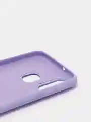 Лавандовый защитный силиконовый чехол Silikone Cover для Samsung A40