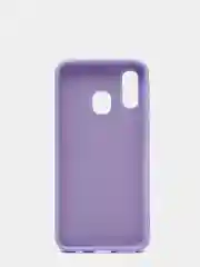 Лавандовый защитный силиконовый чехол Silikone Cover для Samsung A40