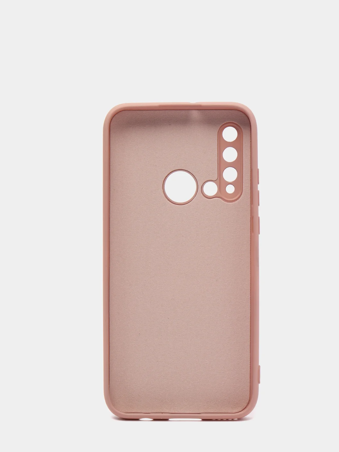 Бежевый защитный силиконовый чехол Silicone Cover HUAWEI P20 LITE/NOVA 5