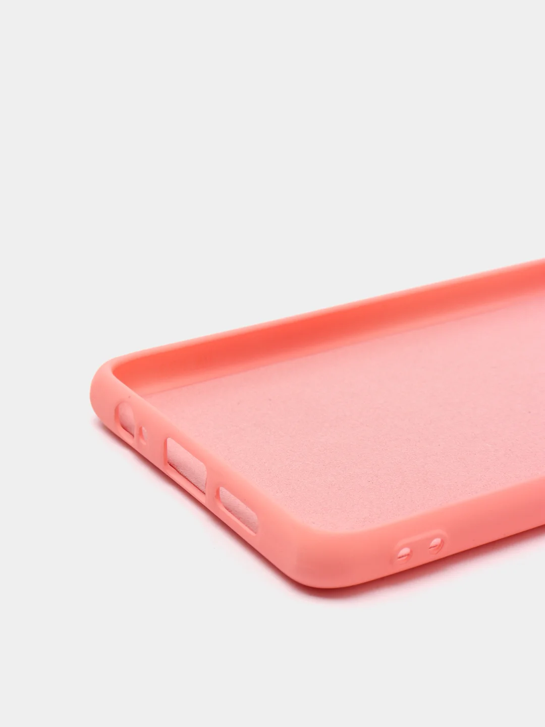Кораллово-розовый защитный силиконовый чехол Silicone Cover HUAWEI P30 2019