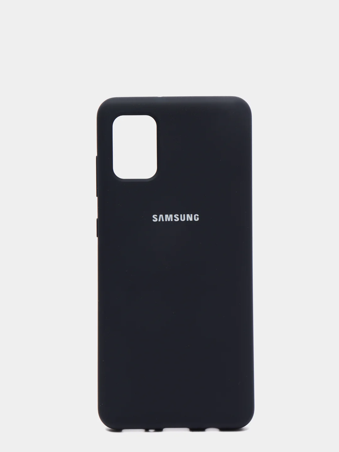 Индиго защитный силиконовый чехол Silikone Cover для Samsung A31