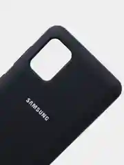 Индиго защитный силиконовый чехол Silikone Cover для Samsung A31