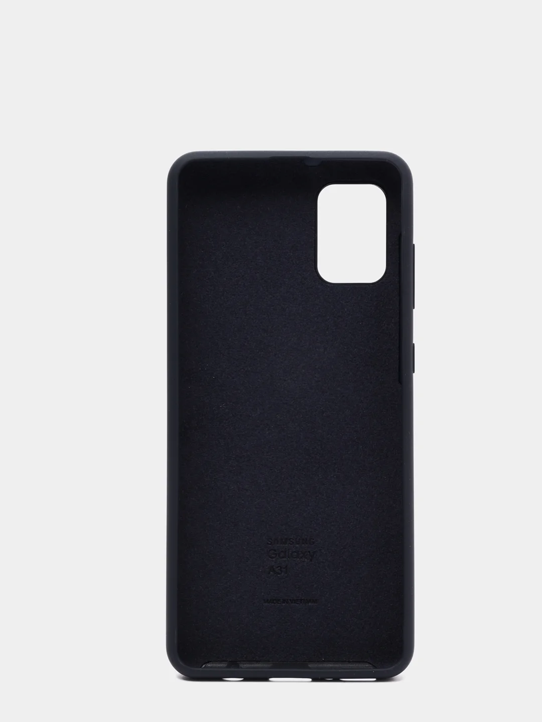 Индиго защитный силиконовый чехол Silikone Cover для Samsung A31